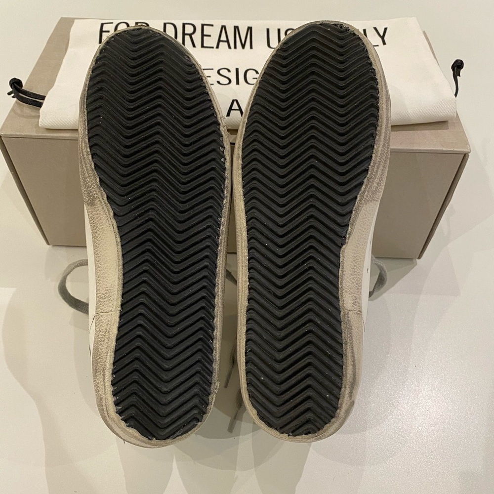 Golden Goose Superstar White Leather/Gold/Silver - Picture 10 of 10